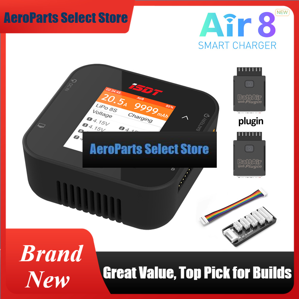 Isdt Air8 8S Lipo Charger - AeroPartsISDT Air8 500W 20A DC 2-8S