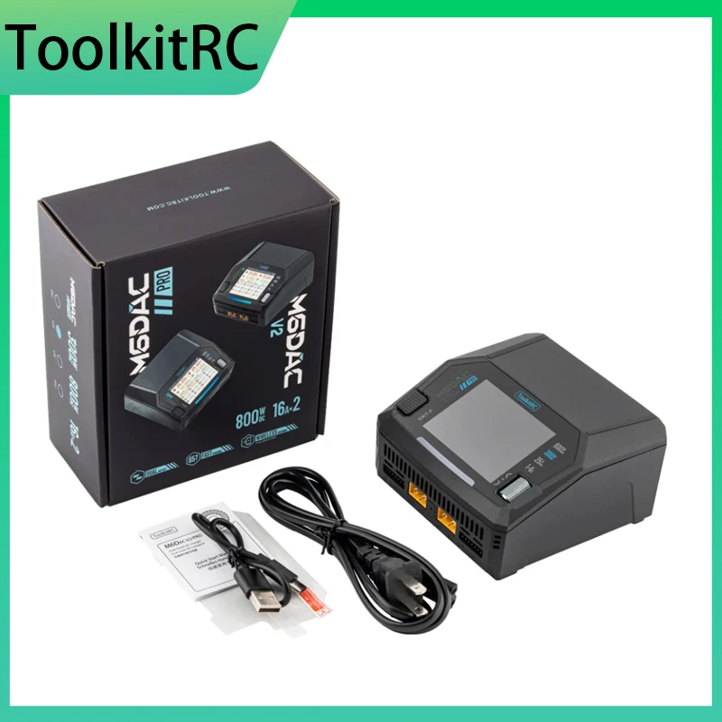 ToolkitRC M6DAC V2 M6DAC Pro D - Toolkitrc M6Dac Smart Charger 评论和价格