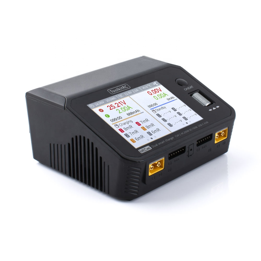 Toolkitrc M6DAC 350W X 2 USB-C - Toolkitrc M6Dac Smart Charger 评论和价格
