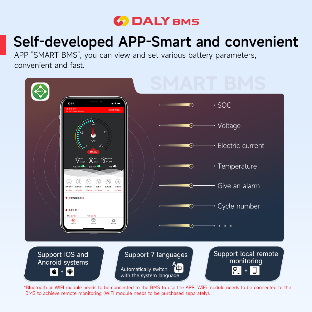Daly Smart BMS 4S Lifepo4 12V  - Lifepo4 12V 100Ah Bms Bluetooth 评论和价格