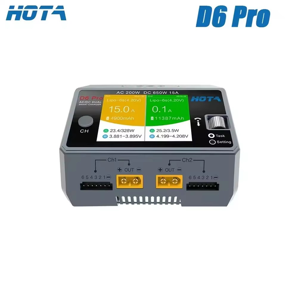 Original HOTA D6 Pro AC 200W D - Hota D6 Pro Dual Lipo Charger 评论和价格