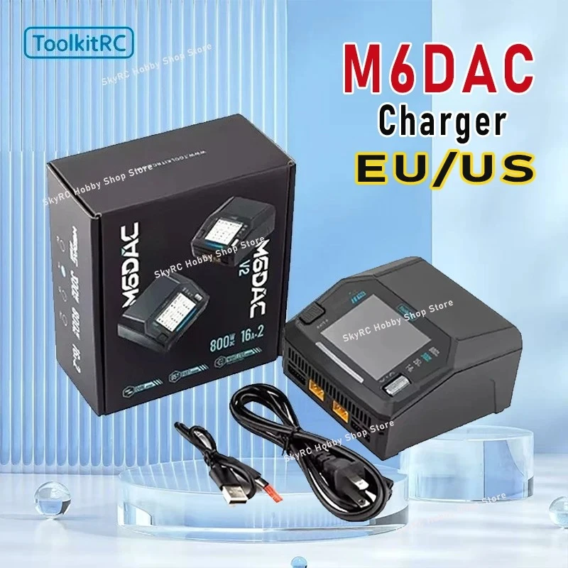 ToolkitRC M6DAC V2 Dual Channe - Toolkitrc M6Dac Smart Charger 评论和价格