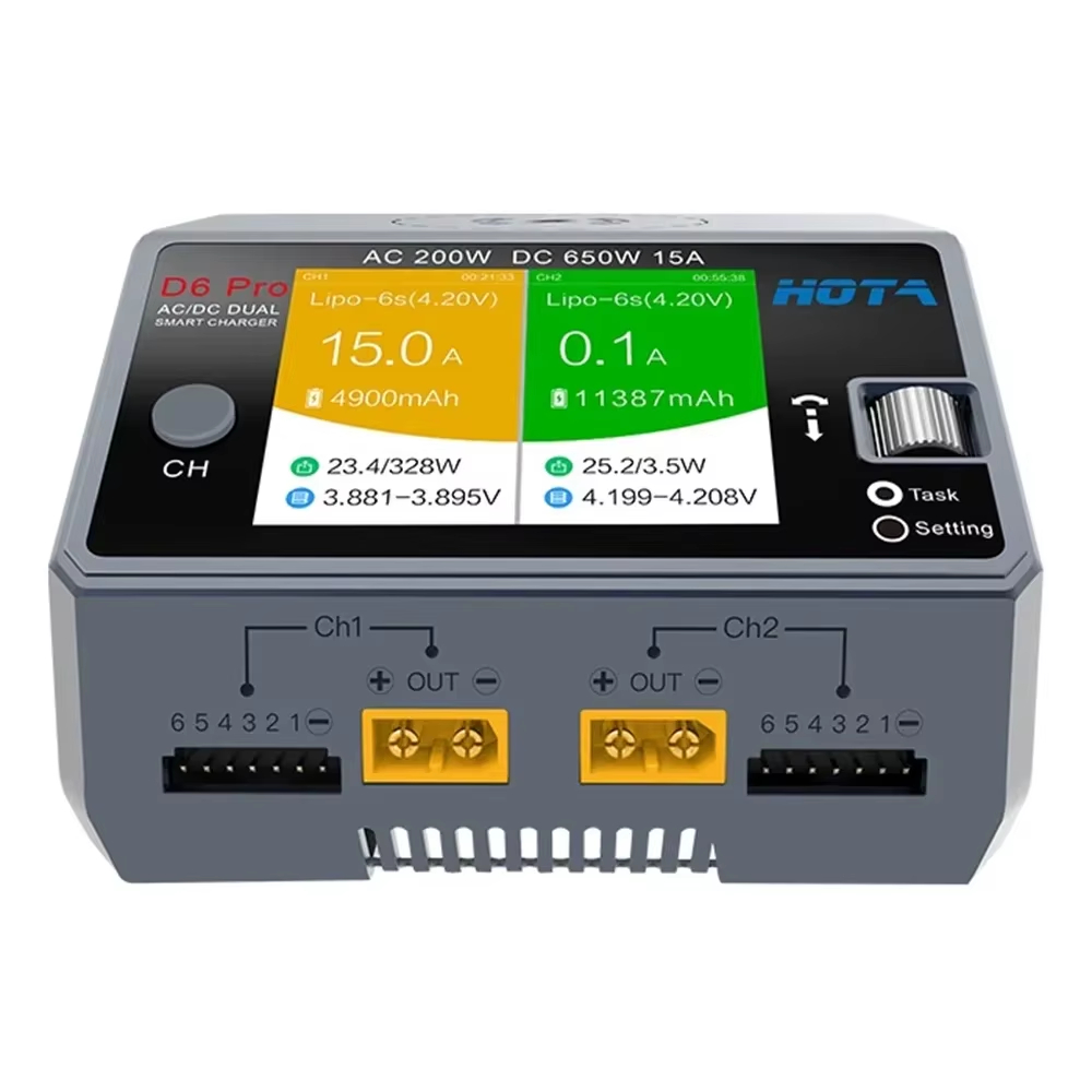 HOTA D6 Pro Dual Channel Charg - Hota D6 Pro Dual Lipo Charger 评论和价格