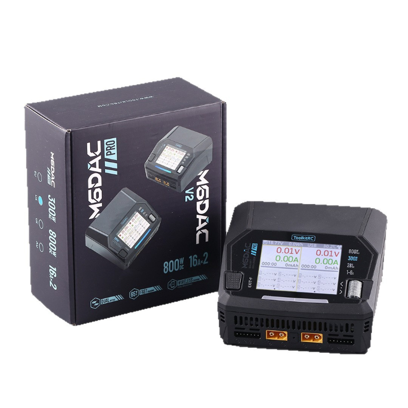 ToolkitRC M6DAC Pro Dual-Chann - Toolkitrc M6Dac Smart Charger 评论和价格