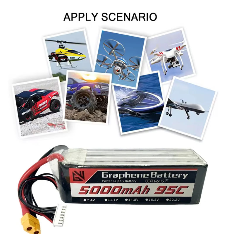 Lipo Battery 6S 5000mAh XT60 X - 6S Lipo Battery 22.2V 5000Mah 评论和价格