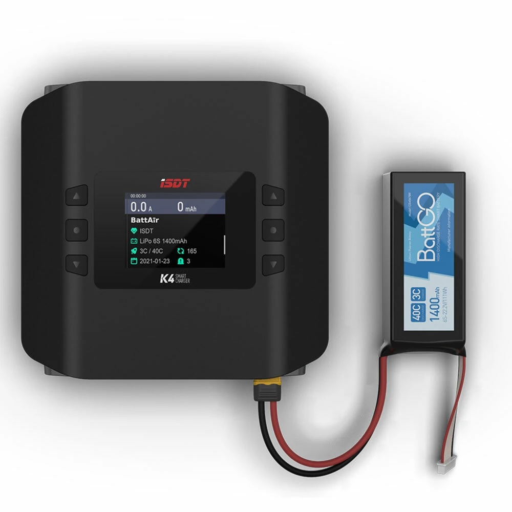 Original ISDT K4 Dual Channel  - Isdt K4 Dual Lipo Charger 评论和价格