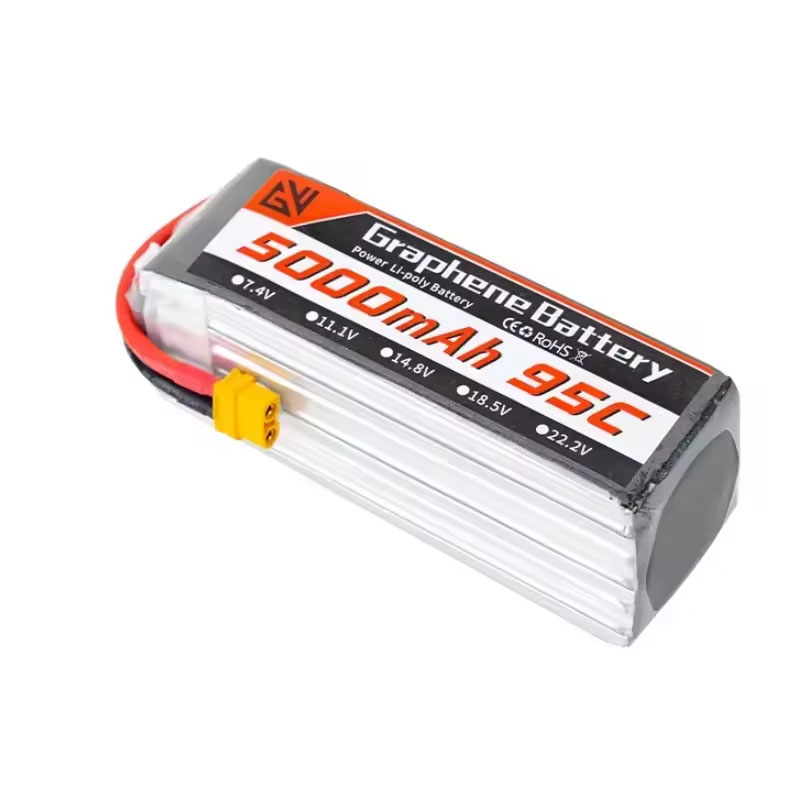 Lipo Battery 6S 5000mAh XT60 X - 6S Lipo Battery 22.2V 5000Mah 评论和价格